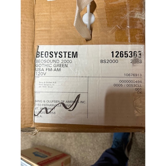 Bang & Olufsen Beosound 2000 Stereo OS Gothic Green CD Cassette AM/FM Remote - Picture 4 of 10